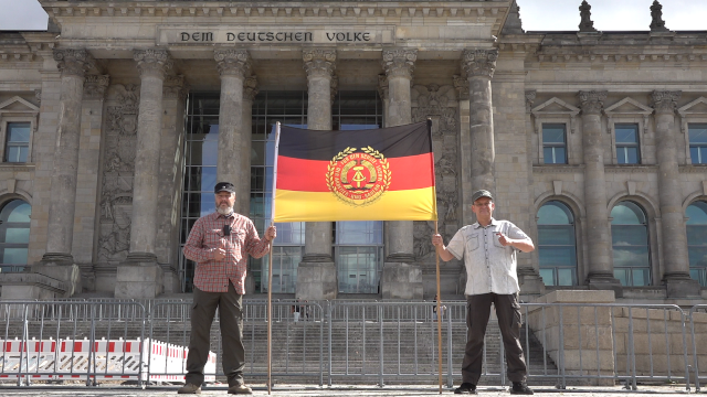Für den Schutz der DDR! Reichstag in Berlin 22.08.2026