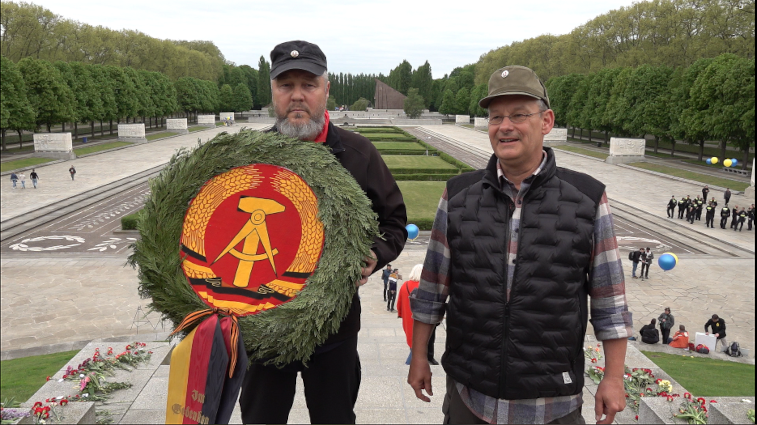 Kranzniederlegung der DDR am Tag des Sieges 9. Mai 2026 Berlin-Treptow