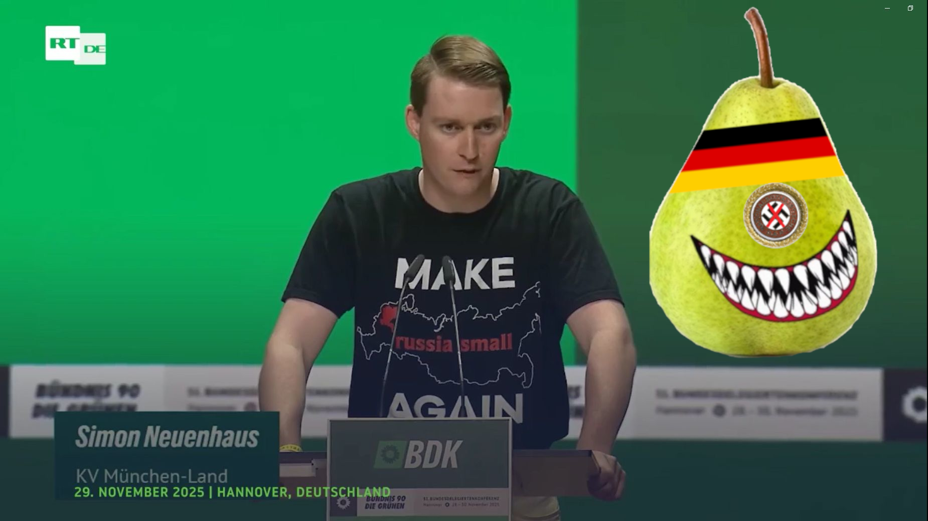 BRD- Bundeswehr-Offizier fordert öffentlich die Zerschlagung Russlands! #Eskalation 