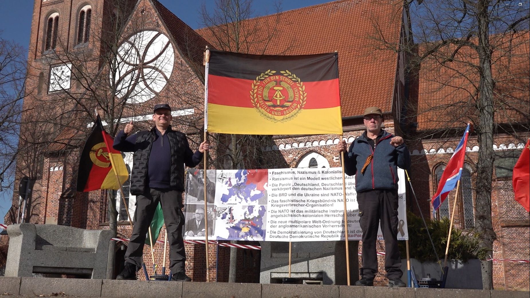 Dem Morgenrot entgegen! Auf zur neuen DDR!