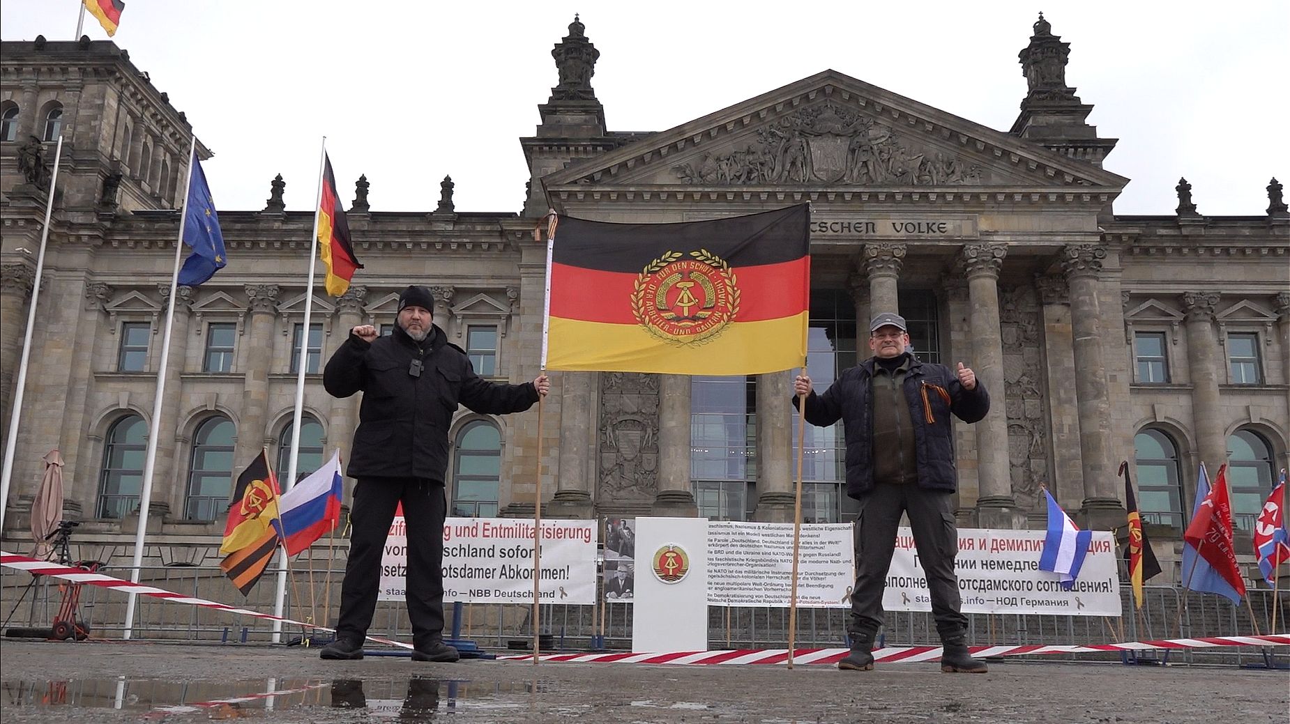 Dem Morgenrot entgegen! Neue DDR! Berlin 21.02.2026