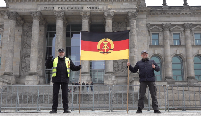 Du hast ja ein Ziel vor den Augen! Hoch lebe die neue DDR! Berlin 21.03.2026