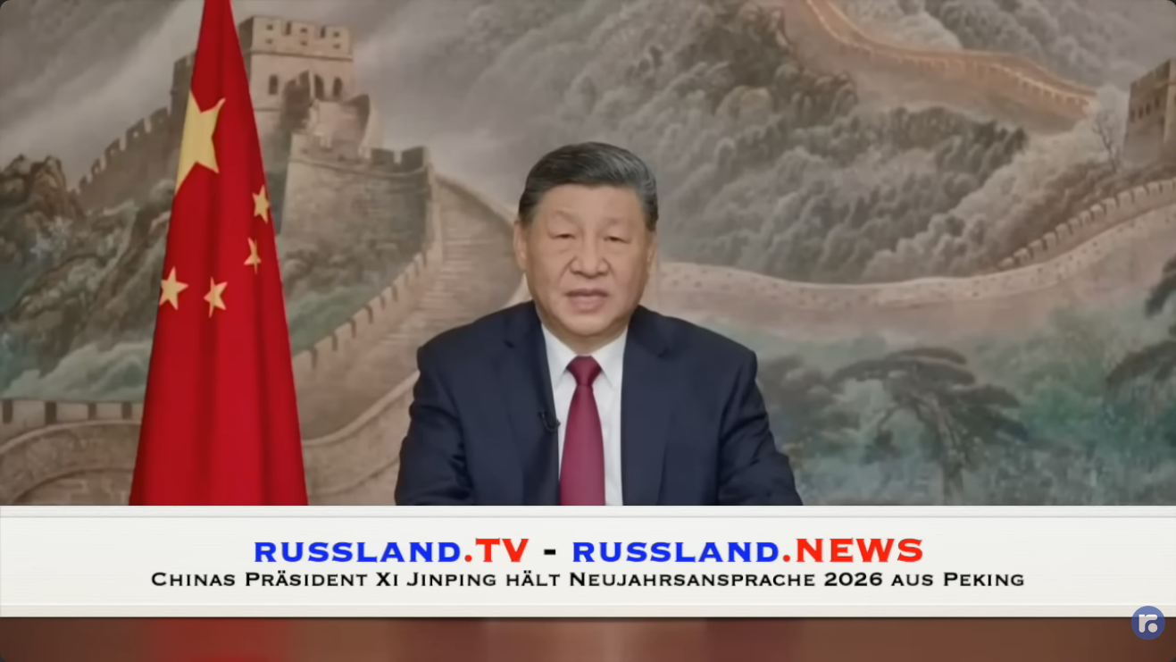 Neujahrsansprache des Präsidenten der Volksrepublik China Xi Jinping zum Kriegsjahr 2026 👍