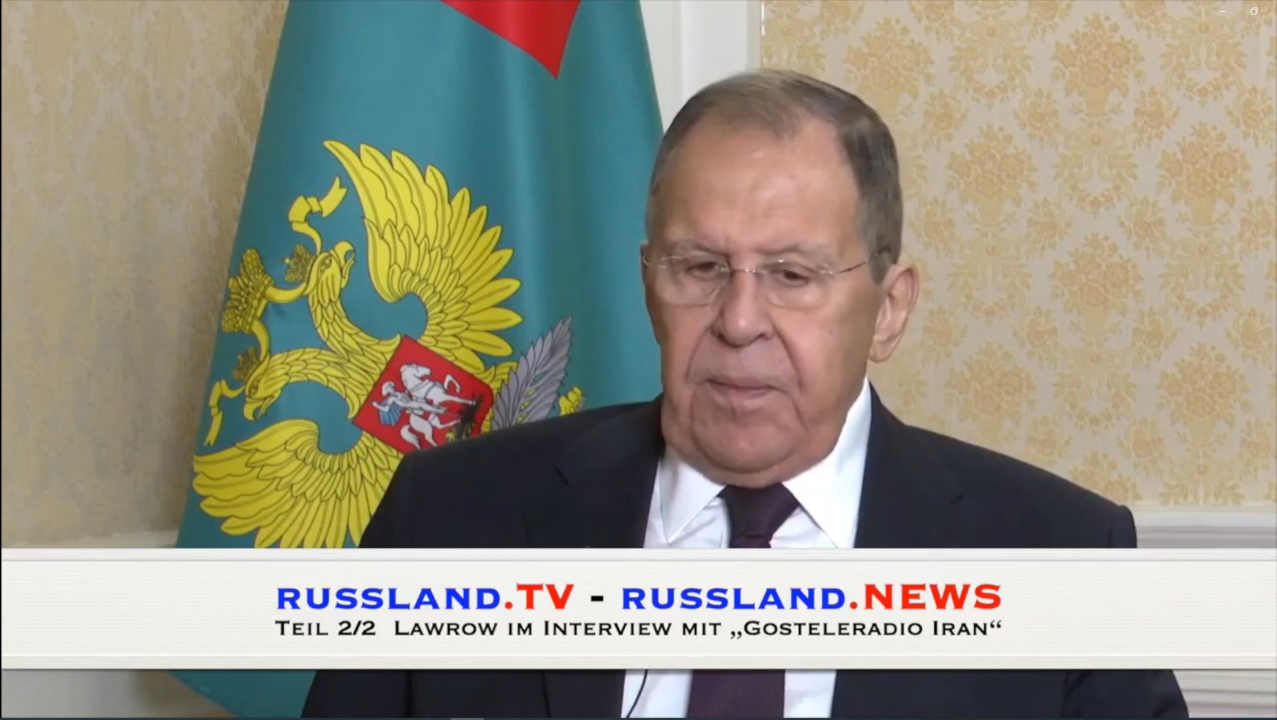 Sergej Lawrow zur feindlichen Übernahme der DDR!