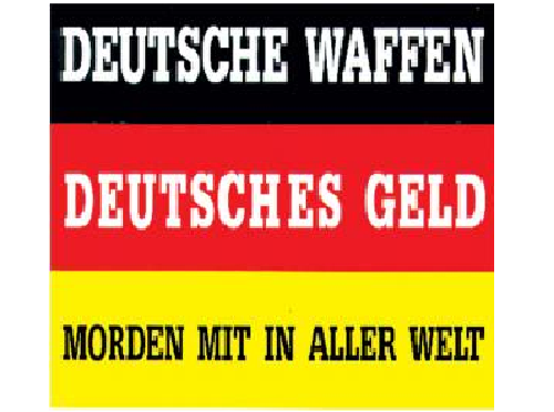 Deutsche Waffen deutsches Geld morden weiter in aller Welt! #staatenlos.info