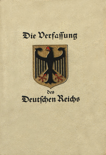 05 Weimar Constitution