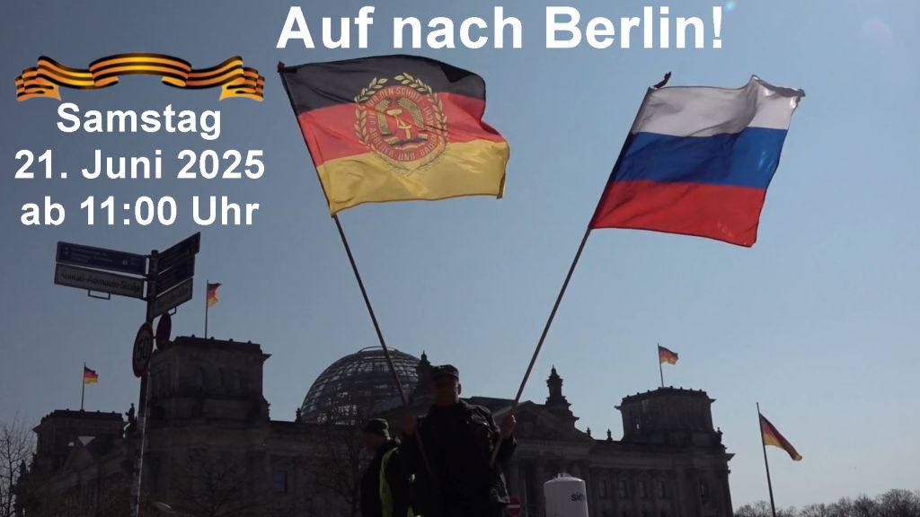 Auf nach Berlin am 21.06.2025