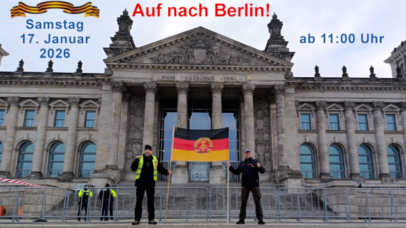 Auf nach Berlin am 17.01.2026