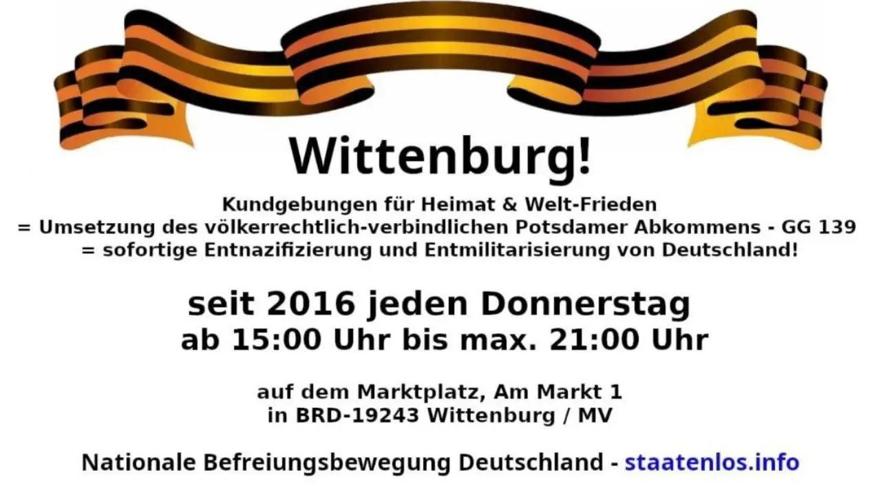 versammlungstermine wittenburg 2022 deutsch